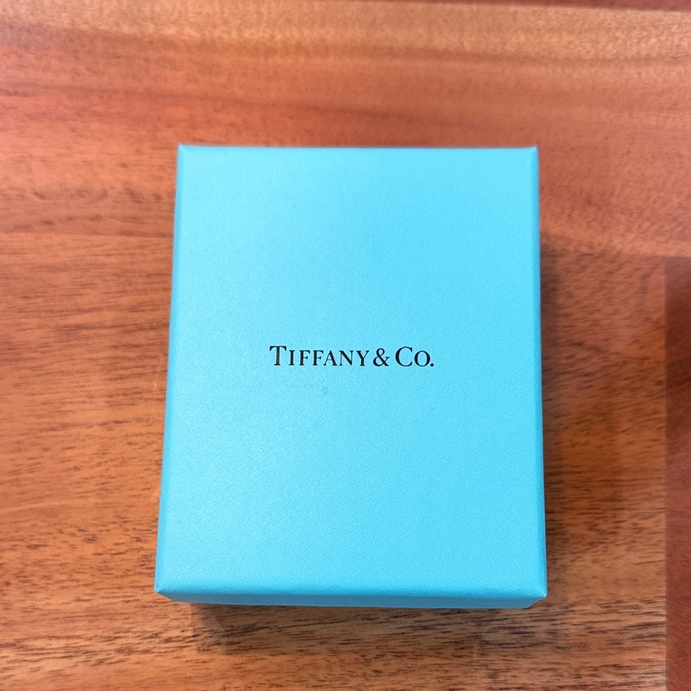 Tiffany & Co. Iconic Blue Gift Box, pouch, & bag.